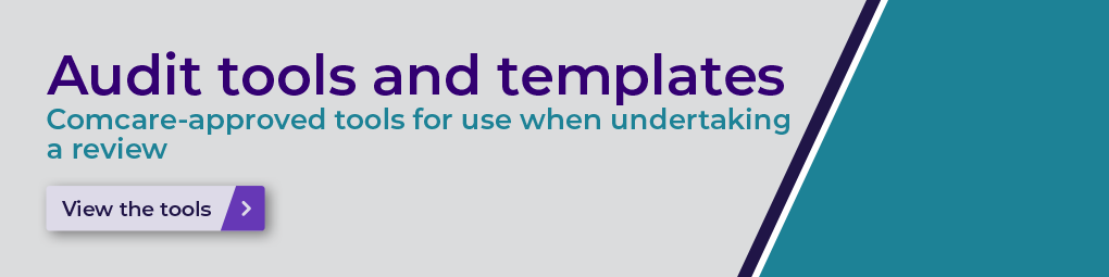 Audit tools and templates